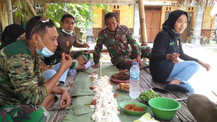 Koptu Kasturi Harap Kekompakan Anggota Tidak Putus Meski Program TMMD Bojonegoro Rampung